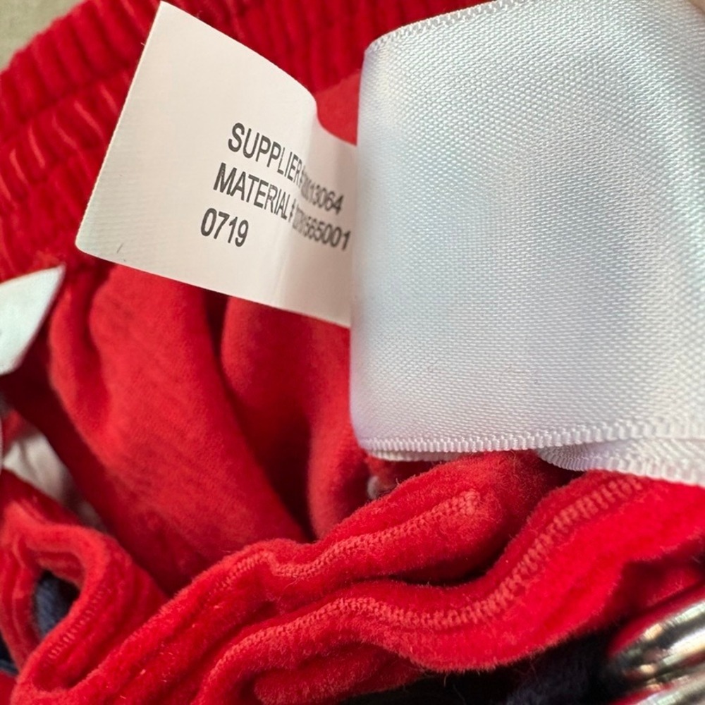 RALPH LAUREN Corduroy Pants Baby Boy 12M Red Belted 12 Months Preppy - Picture 8 of 8